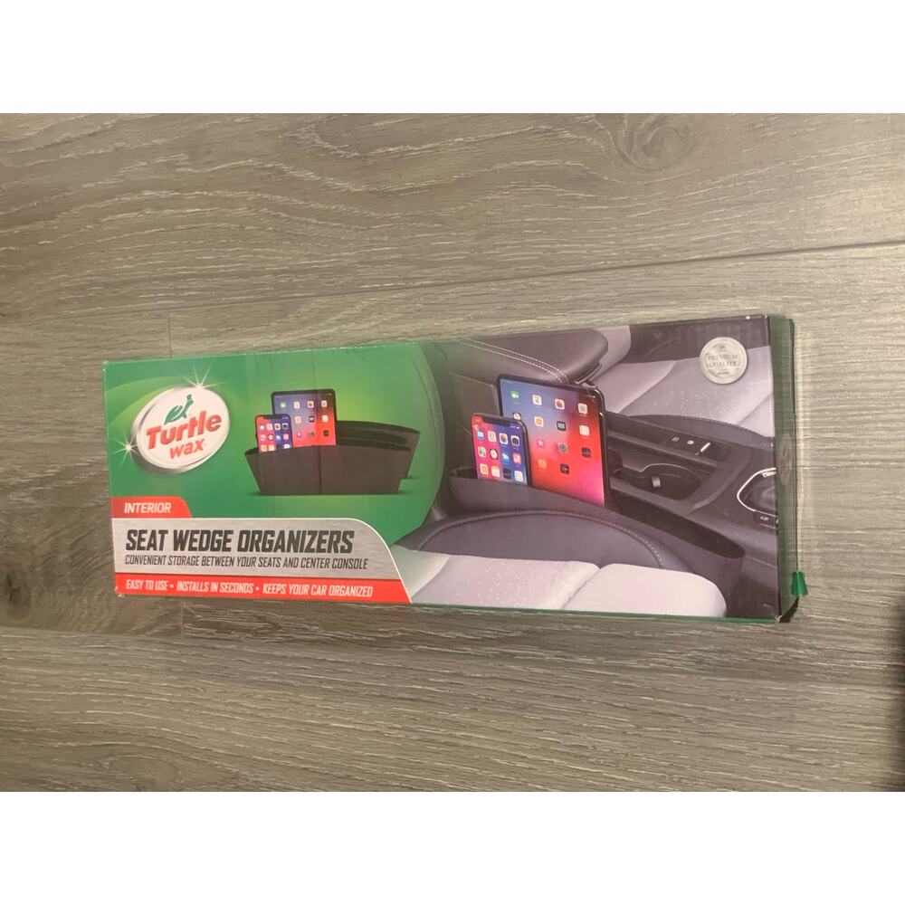 Turtle Wax 2pk Seat Wedge Organizer